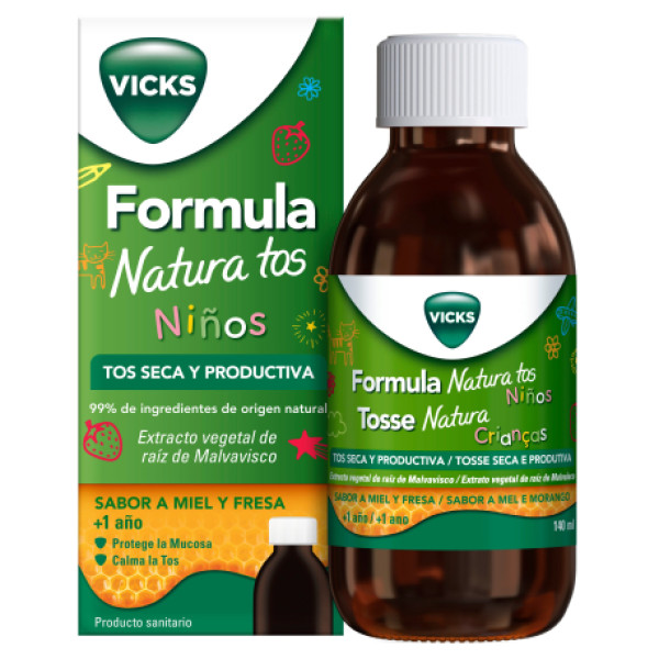 Vicks Xarope Tosse Natura Crianças 140ml